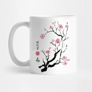 Spring colors in japan Mug